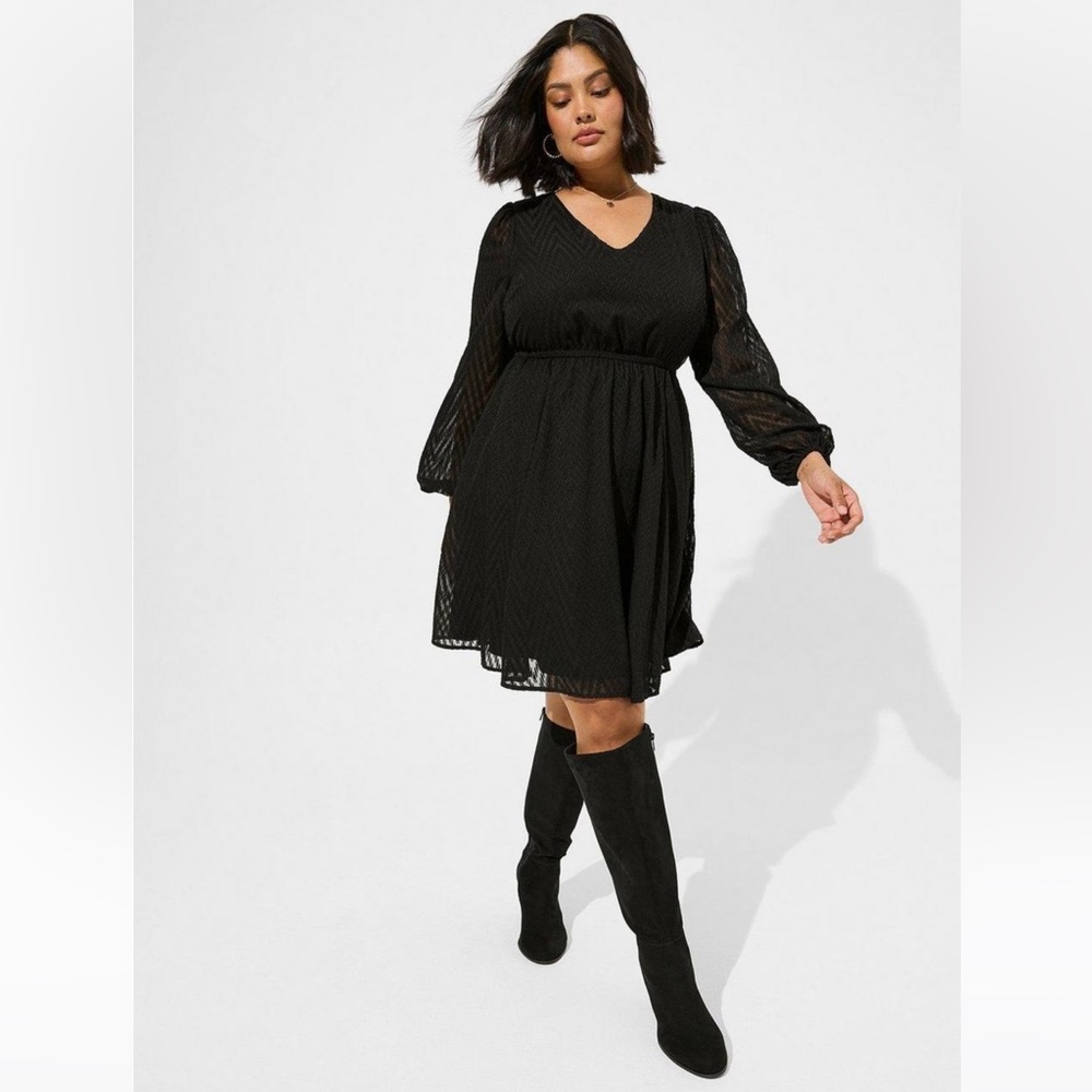Torrid Size 1 Black Dress